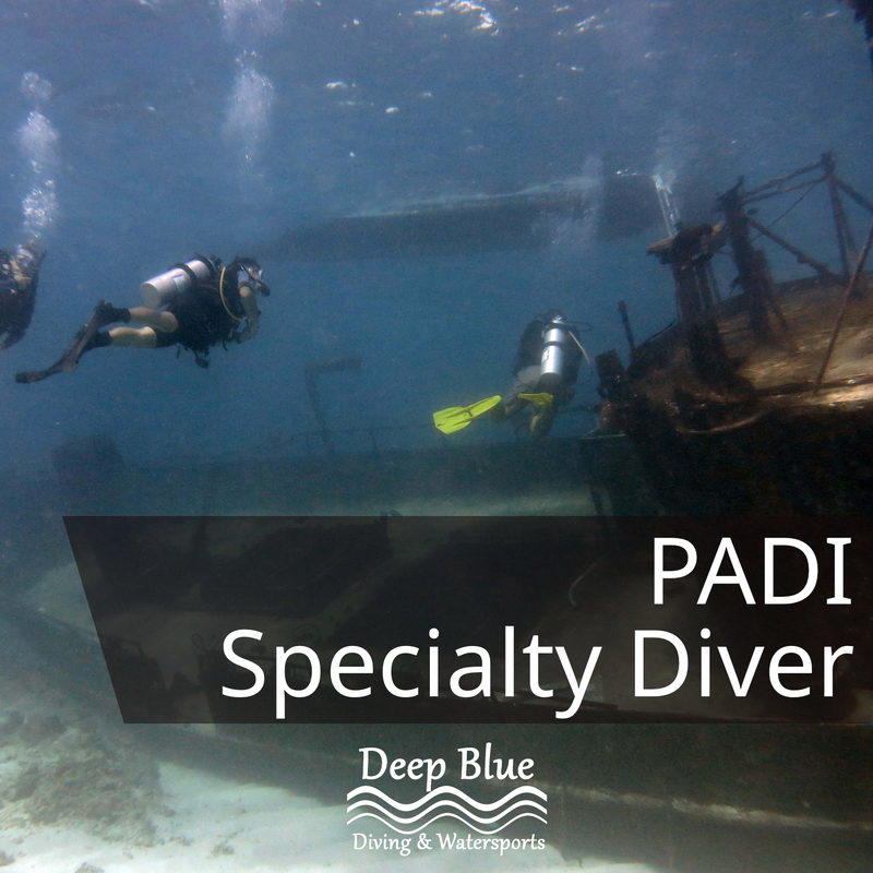 PADI Specialty Diver Course with Deep Blue Fiji