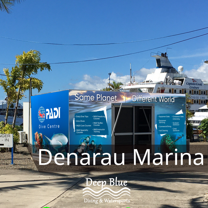 Dive Shop in Port Denarau Marina - Deep Blue Fiji