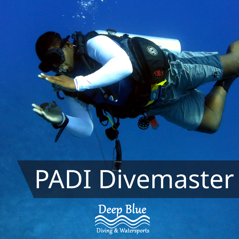 PADI Divemaster with Deep Blue Fiji