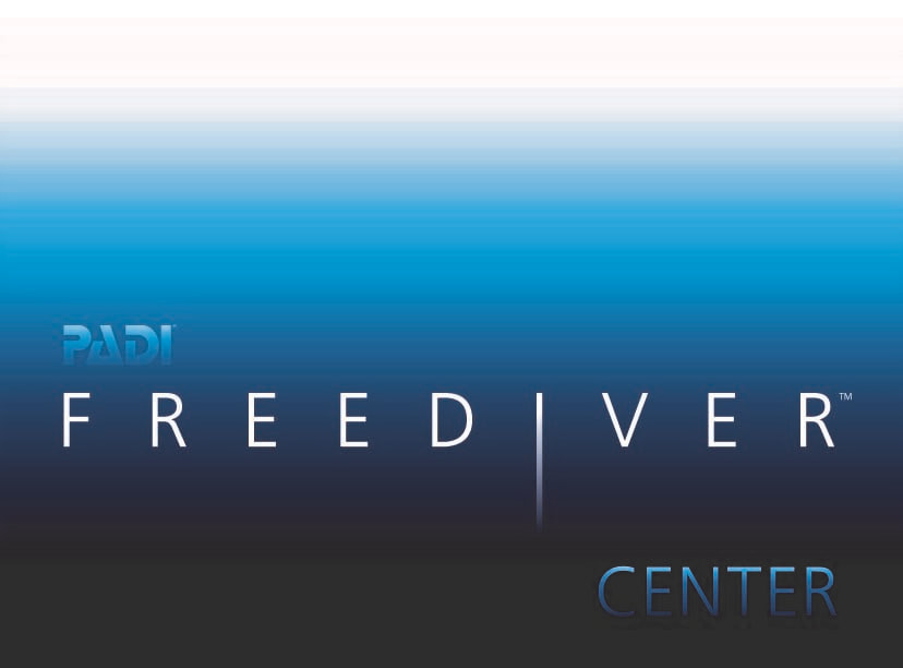 PADI Freediver Center Logo