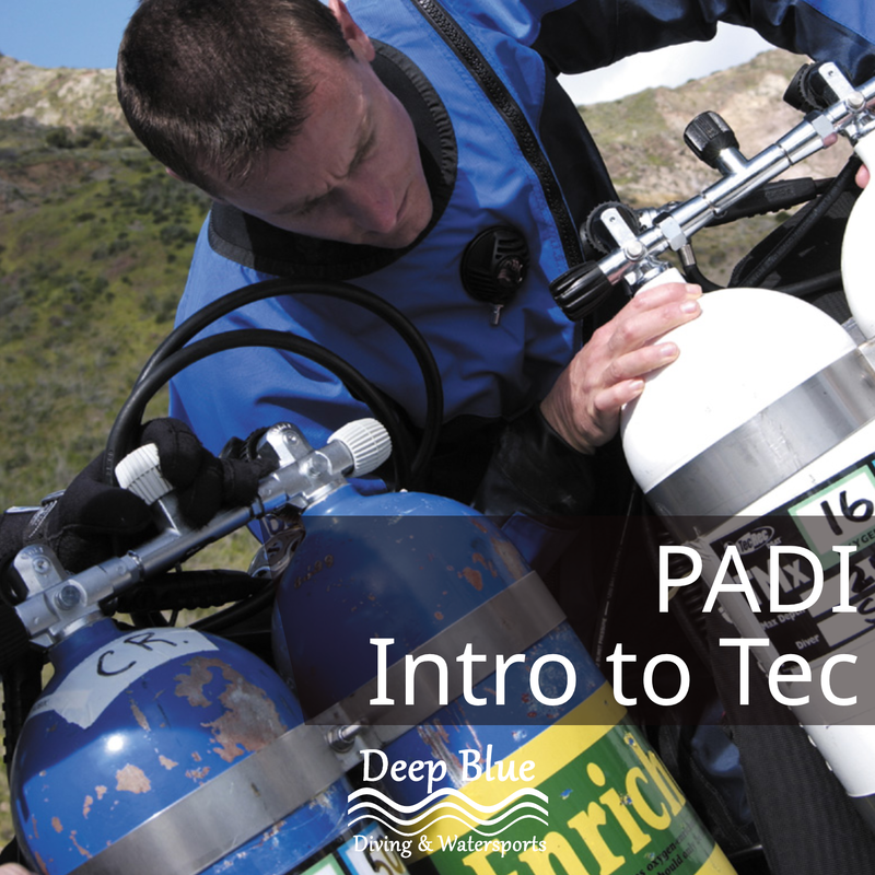 PADI Intro to Tec (Discover TecRec) with Deep Blue Fiji