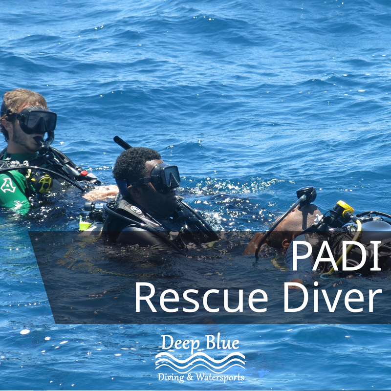 PADI Rescue Diver with Deep Blue Fiji