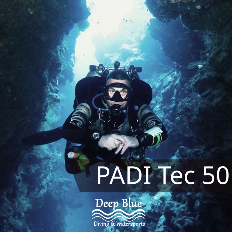 PADI Tec 50 (Technical Diving / TecRec) with Deep Blue Fiji